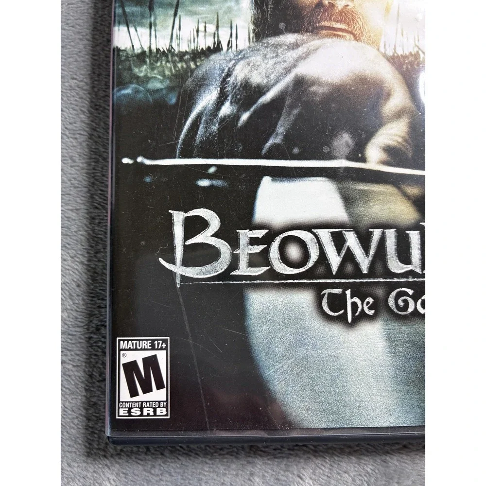 Beowulf The Game PC DVD ROM Ubisoft Action Adventure Mature 17+ Disc and‎ Manual